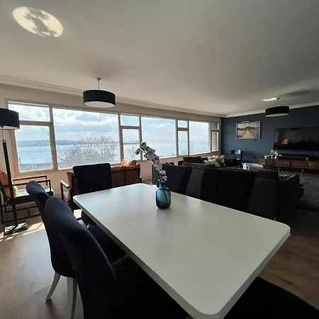 Stunning Sea View Amazing Flat 4br 2ba Ac * Istanbul