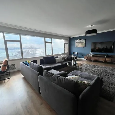 Stunning Sea View Amazing Flat 4br 2ba Ac Apartment Istanbul